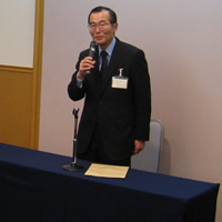 勉強会講師　高梨専務理事